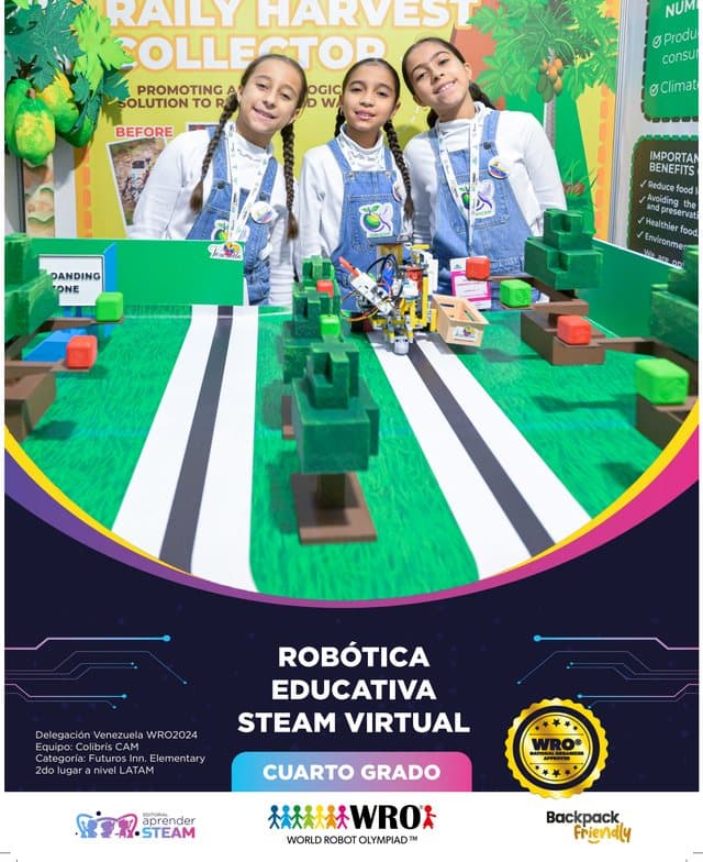Portada 4.º grado — Aprender STEAM Robótica e IA