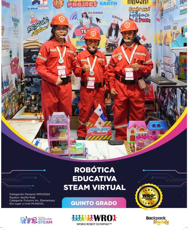 Portada 5.º grado — Aprender STEAM Robótica e IA