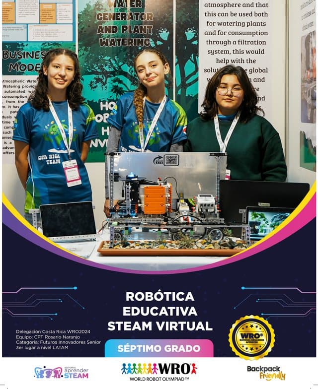 Portada 7.º grado — Aprender STEAM Robótica e IA